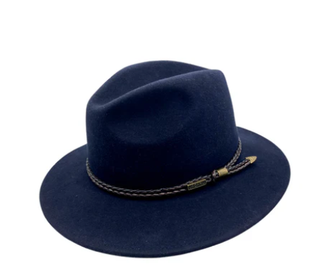 Jacaru Outback Fedora - Navy